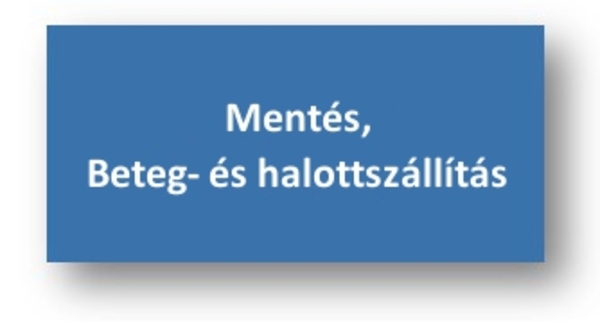 Mentés, beteg- és halottszállítás