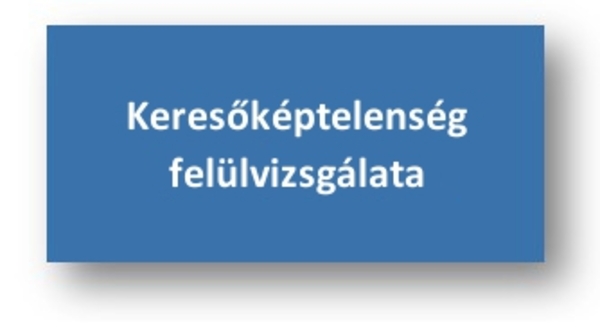 Keresőképtelenség felülvizsgálata